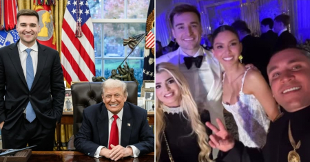 La boda del asesor de Trump tuvo sabor cubano: Osmani García cantó y su esposa Laura se encargó de la tarta nupcial