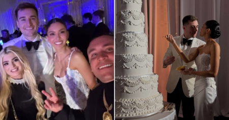 La boda del asesor de Trump tuvo sabor cubano: la espectacular tarta hecha por la esposa de Osmani García se robó el show