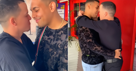 ¡Cómo duele la distancia! Así se despidió este joven de su novio en Cuba para irse a EE.UU