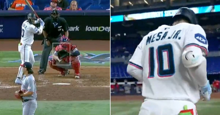 Marlins ponen en asignación al cubano Víctor Mesa Jr. y su futuro queda en el aire