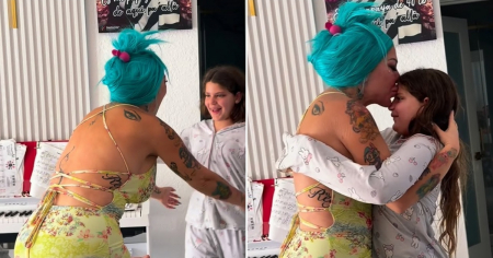 ¡Mamá es mamá! Así recibieron a La Diosa en casa tras su paso por el Rancho de Destino