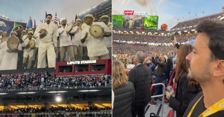 Emocionado hasta las lágrimas: así reaccionó Luis Fonsi al show de medio tiempo de Bad Bunny