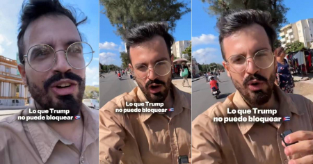 El Necio asegura que en Cuba “la gente no está triste” mientras muestra una Habana casi vacía
