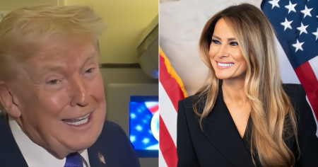 ¿Qué le regaló? La inesperada respuesta de Donald Trump cuando le preguntaron qué le dio a Melania por San Valentín