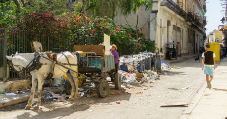 ¿Quién recoge la basura en La Habana?