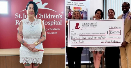¡Cumplió su promesa! La Diosa dona los 20 mil dólares que ganó en el Rancho al hospital St. Jude