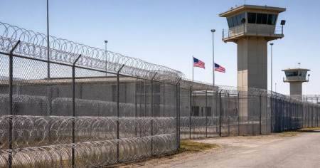 Luces encendidas 24 horas y gusanos en la comida: familias denuncian condiciones en centro migratorio de Texas