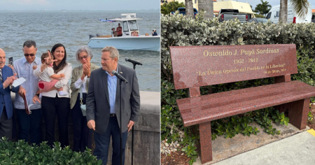 "La única opción del pueblo es la libertad": homenaje a Oswaldo Payá en la Ermita de la Caridad en Miami
