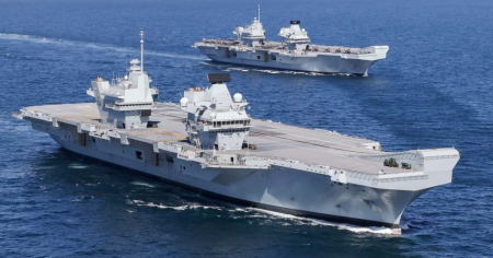 Reino Unido pone en alerta máxima su portaaviones HMS Prince of Wales para un posible despliegue en Oriente Medio