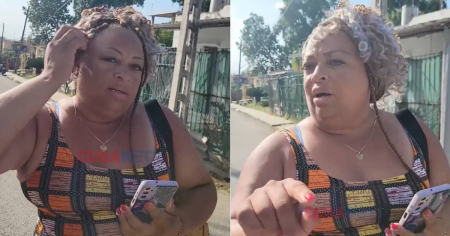 Funcionaria cubana pierde el control y rompe celular a periodista independiente en La Habana