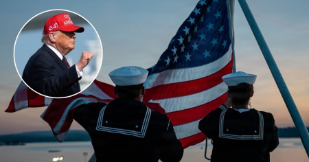 Trump: “Estados Unidos tiene, por mucho, el ejército más fuerte y poderoso del mundo”