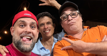 ¡Histórico reencuentro de Punto y Coma! Jardiel se suma a Berridy y José Coll en Miami