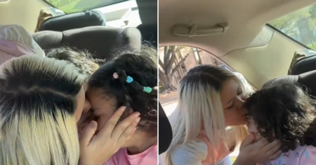 Madre se despide de sus hijas antes de su cita con ICE en EE.UU.: “Ya regreso, mis niñas”