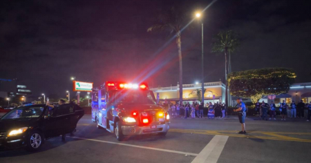 Conductor pierde el control y atropella a dos personas en manifestación por la libertad de Cuba en Miami