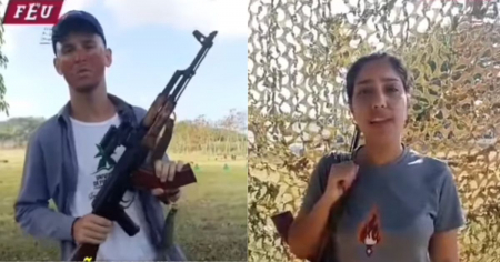 El bastión estudiantil y la saga “silviófila” de los AKM: universitarios cubanos en propaganda de combate