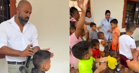 "Nunca pensé encontrarme con esto": Estilista al visitar casa de niños sin amparo filial en Guanabacoa