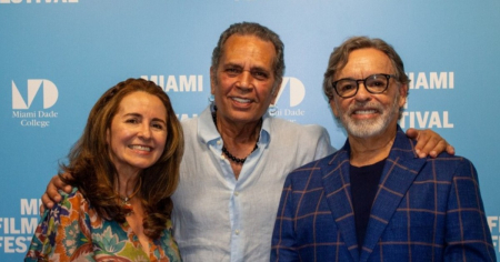 Luis Alberto García vuelve a Miami y acapara miradas en el Festival de Cine