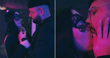 Charly confirma su noviazgo con la influencer cubana Esmeralda Deulof con tremendo beso