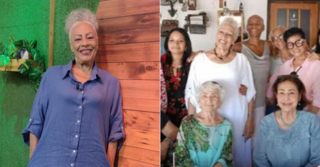 Actriz cubana Miriam Socarrás celebra su 85 cumpleaños rodeada de amigos y colegas en La Habana