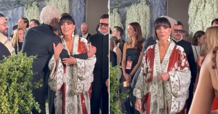 El incómodo saludo de Bad Bunny y Kris Jenner, madre de su ex Kendall, en la MET Gala: Así fue el momento viral