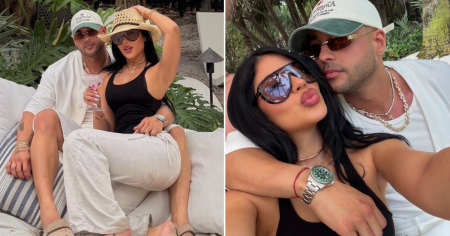 Romántica escapada de La Dura y Pajón: Bailes sin camiseta y pura química en el paraíso