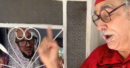Chequera le impide salir a la Guiteras en un nuevo sketch viral sobre la crisis eléctrica cubana