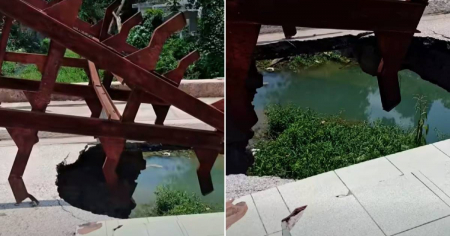 Denuncian destrucción del puente más viejo de Jiguaní ante la inacción de las autoridades