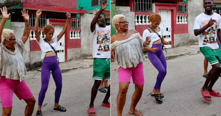 ¡Se formó! Cubanos bailando reparto en pleno barrio de La Habana: "Se cogieron la calle para ustedes"