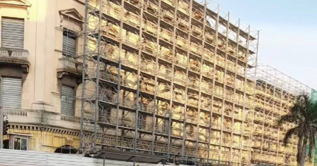 Cubanos ante obras en antiguo Cine Payret: «Ni un hotel más»