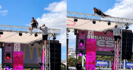 La que formó El Chacal en pleno concierto en Gran Canaria: "El verdadero El Demonio de La Fama"