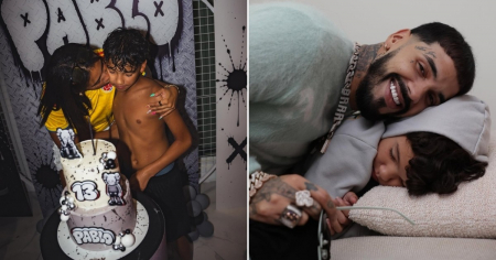 Hijo mayor de Anuel tuvo espectacular fiesta por su 13 cumpleaños: «Te amo más que a mi propia vida»