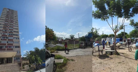 Roban cuatro paneles solares en punto de agua potable de los edificios de 18 plantas en Holguín