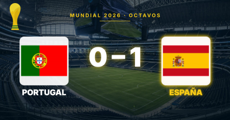 España elimina a Portugal y Cristiano Ronaldo se despide del Mundial 2026