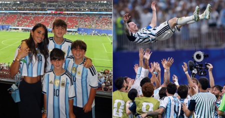 Antonela a Messi tras victoria de Argentina: «Ya no quedan palabras»