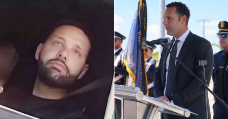En video: Así fue el intercambio entre alcalde de Hialeah y un policía durante parada de tránsito en que acabó multado