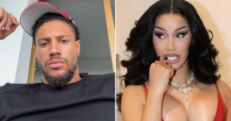"Ella ya ganó el mundial": Imágenes de Cardi B con el guapísimo futbolista nigeriano Maduka en París desatan rumores