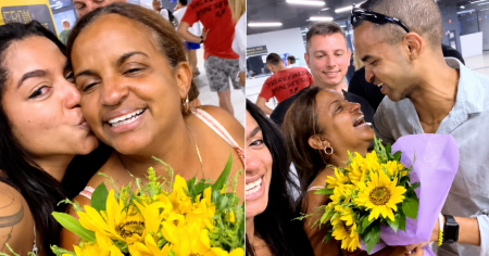 Cubana se reencuentra con sus hijos después de 4 años: ¡Juntos de nuevo al fin!