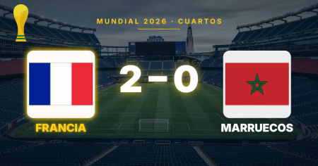 Mbappé y Dembélé meten a Francia en semifinales con un 2-0 ante Marruecos