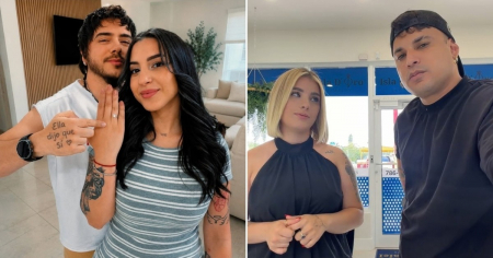 Ultrack y Claudia Artiles reaccionan al compromiso de Amanda con Celle: «¿Y el anillo pa cuando?»