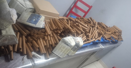 Incautan más de 4,000 tabacos en aeropuerto de La Habana