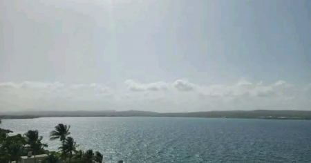 Así se ve Matanzas tras la llegada de la nube de polvo del Sahara