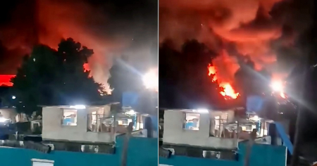 Incendio destruye una Mipyme en La Habana, sin confirmación oficial de las autoridades