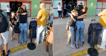El reencuentro en Cuba que muchos esperan vivir: "Ella esperaba maletines y le llegaron dos de carne y hueso"