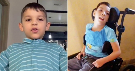 La emotiva iniciativa de niño en Texas para comprar una planta eléctrica a un menor con parálisis en Cuba