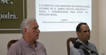 Régimen cubano preocupado por un estallido social: La imagen que los delató en la televisión nacional