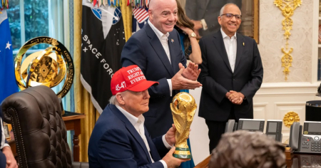 Trump revela qué le dijo a Infantino en la llamada que logró retirar la tarjeta roja a Balogun en el Mundial 2026
