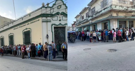 Con luz, efectivo y conexión, banco de Holguín vuelve a dejar plantados a los jubilados