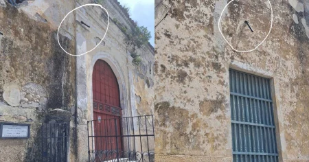 Roban lámparas solares instaladas en parroquia de la comunidad de los Escolapios en La Habana