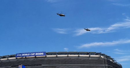 Video: Así llegó Trump al MetLife para la final del Mundial de fútbol de 2026