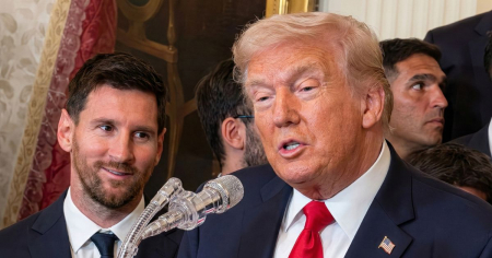 Trump sobre la final del Mundial: «Pienso que es muy difícil apostar contra Messi»